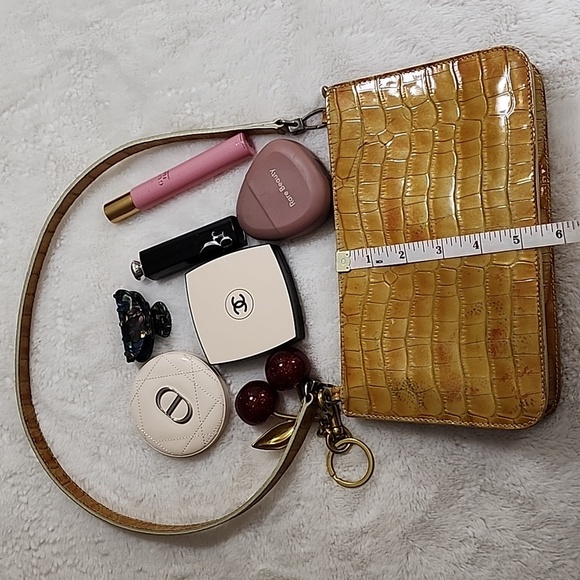 VTG FURLA Y2K  Crocs Soho/ Shoulder Bag - Picture 13 of 16